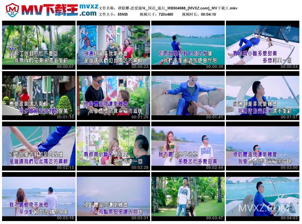 谭联耀-恋爱滋味_国语_流行_MB504988